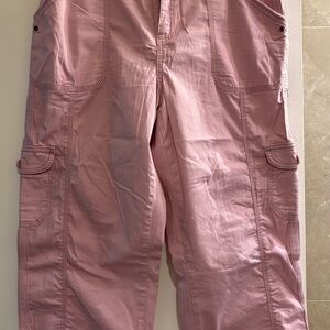 Women’s Lilac Cargo Pants